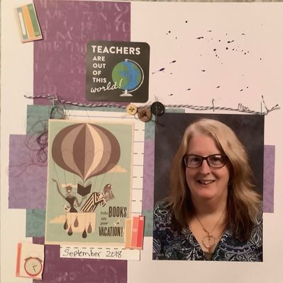 Teachers are are out of this world
Mon 4/18 sketch and The Library
Keywords: books;buttons;ink splatters