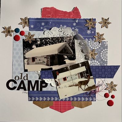 old camp
May 14 sketch challenge
Keywords: snowflakes;doily