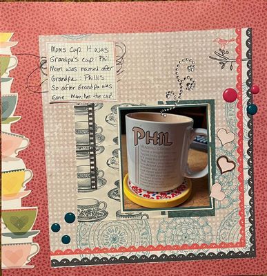 Phil
December 23 Santa Clause challenge
Keywords: handwriting;fussy cutting;gems;tea cups;bling