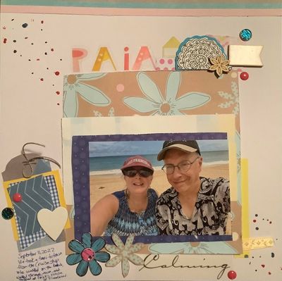 PAIA
January 14, 2023 layering and more
Keywords: paint splatters;gems;wooden flower;cardboard;string;pop dots