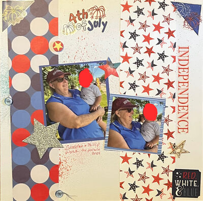 4th of July
April 30, 2025 The Crime Scene Challenge
Keywords: ink splatters;stickers;pp;stars;buttons;wooden star