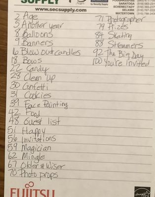 Birthday game March 2023
