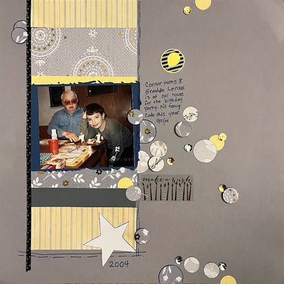 8
March 18, 2024 sketch challenge
Keywords: circles, washi tape;sequins;pp;stars;birthday;balloon