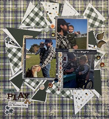 Play
3/19/25 Challenge
Keywords: plaids;triangles;gems;buttons;flowers;inked edges;overlapping;pp