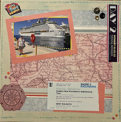 Day 2
May 14, 2025 challenge
Keywords: sequins;hearts;fussy cutting;buttons;Stencil work;ticket