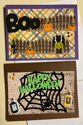 Halloween cards
Keywords: stickers;pop dots
