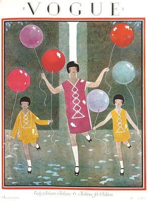 Vogue 
used for 12-2-23 challenge
Keywords: circles;stripes;string