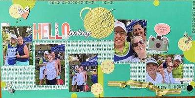 Hello Today
4/20 Mr, Green challenge
Keywords: green;circles;buttons;gems;heart;camera;dots;ribbon