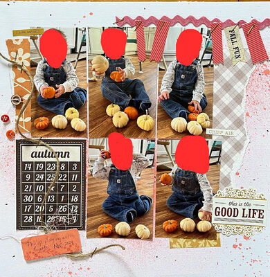 Good Life
April 2, 2025:  Tie it up
Keywords: rope;thread;gems;buttons;ink splatters;flags;staples;ribbon