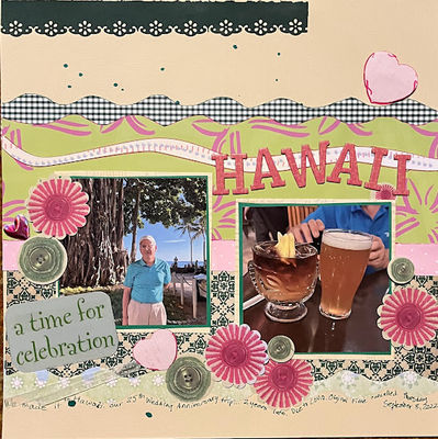 A time for celebrations
December 31 The Grinch challenge
Keywords: hearts;green;flowers;pop dots;ink splatters