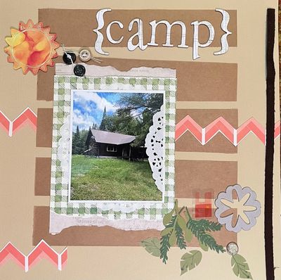 Camp
9/5/23 challenge
Keywords: sun;greenery;buttons;zigzag