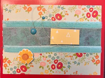 any occasion card
February 2025 card
Keywords: pp;robbon;flower;pop dots;thread