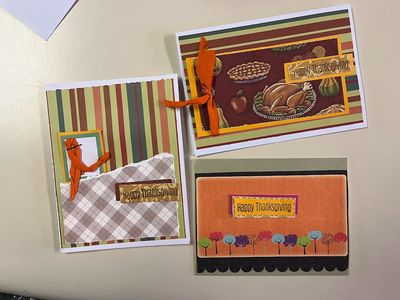 October 2023 card challenge
Fall cards
Keywords: pp;ribbon;Fall