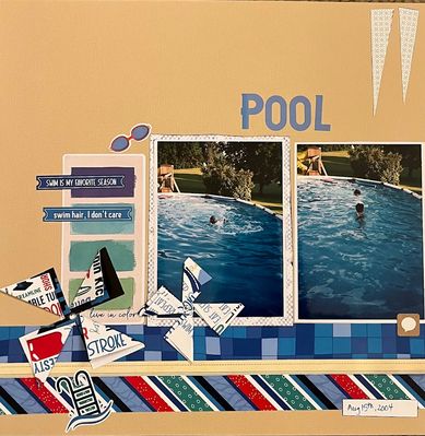 POOL
1/19 challenge
Keywords: pinwheels;water;stickers;sunglasses;gem