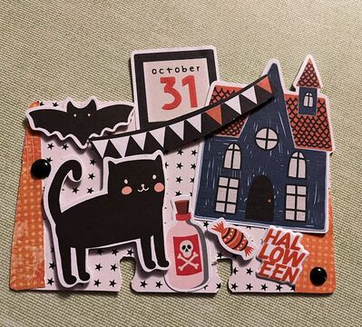 Halloween rolodex
October 2024 
Keywords: cat;haunted house;bat;orange;black;stars;banner