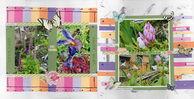 Flowers
These are pictures of some of our flowers in 2019.  Sketch by Allison Davis.
Keywords: Flowers;Strips;Scraps;Mixed Media;Stitching;Spring