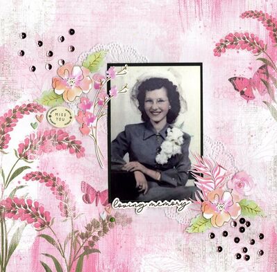 Loving Memory - November 14th Challenge
Photo of Mom on her wedding day. Love this photo of her.

Keywords: 49 & Market