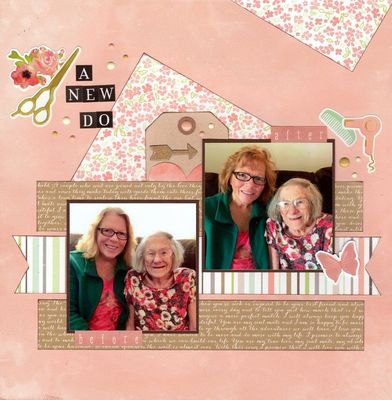 A New Do - April 16th Challenge
Photos of me with my Mom before and after my Sis cut my hair. It was getting pretty long and lifeless after 6 months, March 2021. 

Keywords: Echo Park