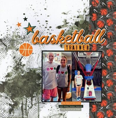 Basketball Trainer - February 6th Challenge
Photos of sweet granddaughter Lucy and her basketball trainer.

Keywords: Reminisce