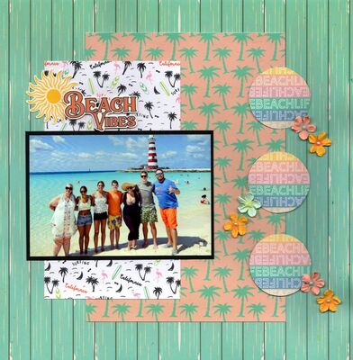 Beach Vibes - June 2nd Challenge
Photo of daughter Michelle and her family and friends at Ocean Cay, Bahamas. April 2025

Keywords: Reminisce