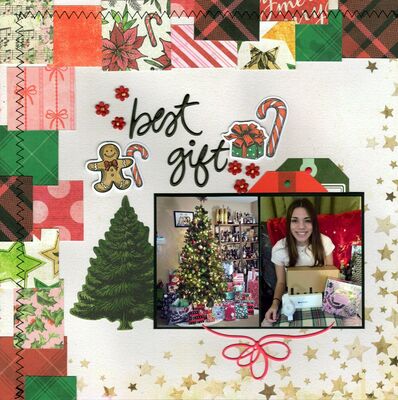 Best Gift - January 26th Challenge
Photos of sweet granddaughter Lucy opening her gifts, Christmas 2025.

Keywords: 49 & Market