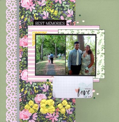 Best Memories - April 14th Challenge
Photos of granddaughter Makaylee and her boyfriend at his Homecoming, September 2019. 
Keywords: Carta Bella