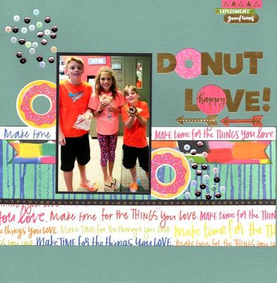 Donut Love!
Photo of sweet grandkids with their doughnuts, December 2018. 

Keywords: Bella Blvd.