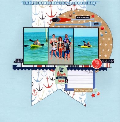 Down By the Sea - February 1st Challenge
Photos of DH with some of the grandkids kayaking at Clearwater, FL. (July 2020)
Keywords: Carta Bella