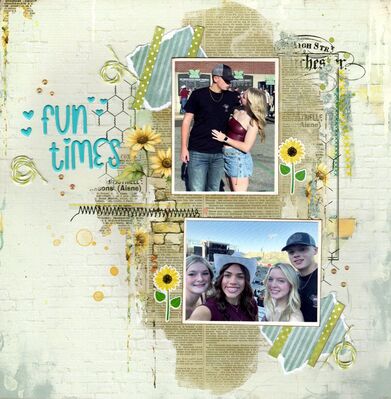 Fun Times - January 24th Challenge
Photos of sweet grandson Marcus with his girlfriend and sister Lucy with her friend at a Zach Bryant Concert, August 2025.
Keywords: 49 & Market