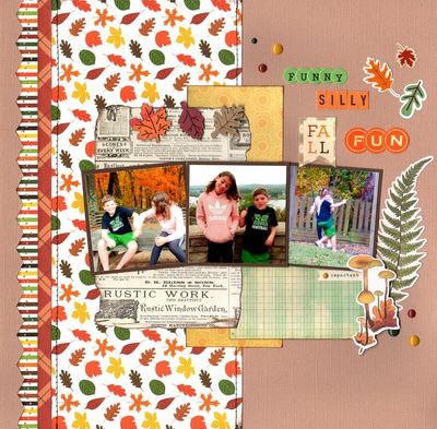 Funny Silly Fall Fun - February 5 Challenge
Photos of silly grandkids Lucy and Kellan at a local park this Fall, Oct 2020.
Keywords: Echo Park: Photoplay