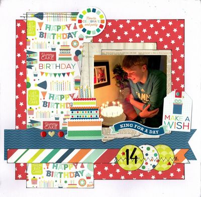 Happy Birthday - Birthday Bash Crop #2
Photo of sweet grandson Marcus blowing out his candles on his 14th birthday, March 2021. 
Keywords: Echo Park