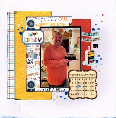 Happy Birthday - March 4th Challenge
Photo of DH Brad on his 65th birthday, February 2023.

Keywords: Echo Park