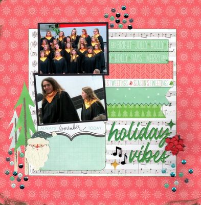 Holiday Vibes
Photos of sweet granddaughter Makaylee at her Christmas Choir Program, November 2019. 

Keywords: Holiday Vibes