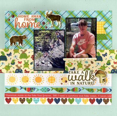 Home Away From Home - March 17th Challenge
Photos of sweet grandson Nate at Gatlinburg and Pigeon Forge, July 2024. They did see bears on their cabin porch. YIKES!
Keywords: Bella Blvd.