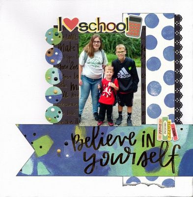 Believe in Yourself
Photo of sweet grandkids Sydney, Evan, and Nate on the first day of school, August 2018. 

Keywords: Bella Blvd