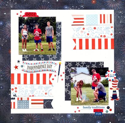 Independence Day - August 2nd Challenge
Photos of some of the grandkids lighting fireworks at our Fourth of July Celebration, July 2024.

Keywords: American Crafts