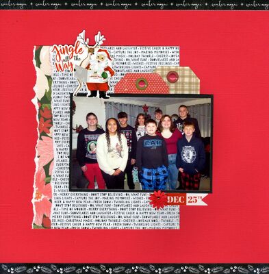 Jingle All the Way - April 4th Challenge
Group photo of my sweet grandkids, Christmas 2024.

Keywords: american crafts