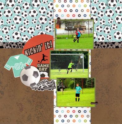 Kickin' It! - February 12th Challenge Example
Photos of sweet grandson Brady playing soccer, May 2019. 

Keywords: Bella Blvd