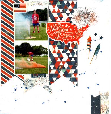 One Nation Under God - July 6th Challenge
Photos of sweet grandson Kellan lighting fireworks at our 4th of July get together, July 2024.
Keywords: Photoplay