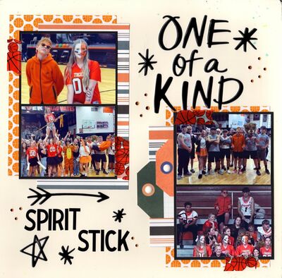One of A Kind - September 6th Challenge
Photos of sweet grandson Kellan and his classmates who won the Spirit Stick, October 2024. 
Keywords: Reminisce