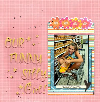 Our Funny Silly Girl! - August 23rd Challenge
Photo of sweet granddaughter Lucy at the grocery store. She has such long legs that I don't even know how she she's sitting the cart. LOL (July 2021)
Keywords: Echo Park