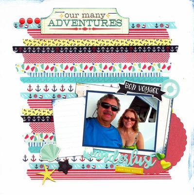 Our Many Adventures - Jan 13 Challenge
Photo of DH and I on our way to Princess Cay on our October 2019 Princess Cruise. 

Keywords: My Mind&#039;s Eye