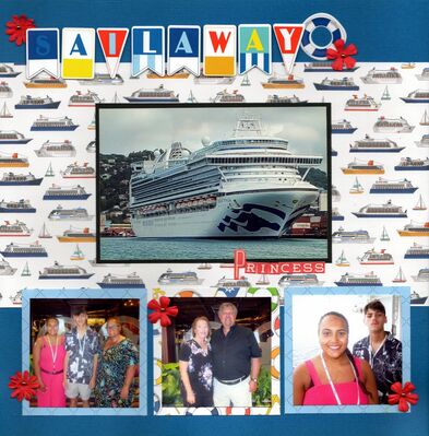 Sail Away - March 21st Challenge
Photos of the Emerald Princess ship along with daughter Marla and her kids Kaylee and Brady, May 2024.
Keywords: Carta Bella