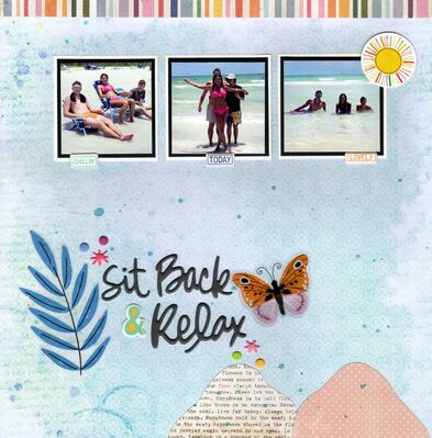 Sit Back & Relax - August 4th Challenge
Photos of sweet grandkids Marcus, Lucy, and Kellan at Clearwater Beach, FL. (June 2025)

Keywords: Vicki Boutin