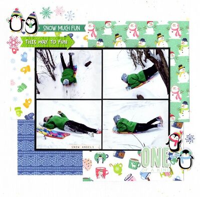 Snow Much Fun - December 23rd Sketch
Photos of sweet granddaughter Lucy playing in the snow, January 2024.

Keywords: Photoplay