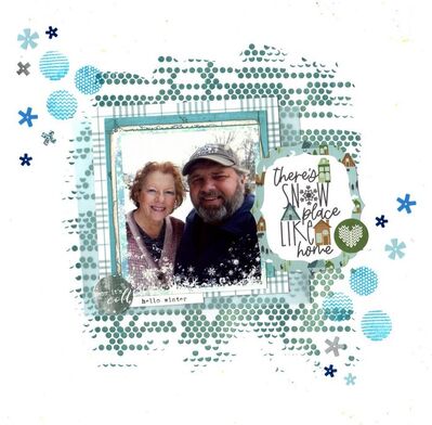 There's Snow Place Like Home - December 27th Challenge
Photo of DH and I out in the snow, January 2024.

Keywords: Echo Park