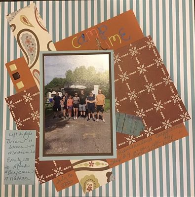 Camp time
Keywords: Mood board december