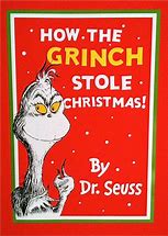 The cover of the Grinch who stole Christmas
