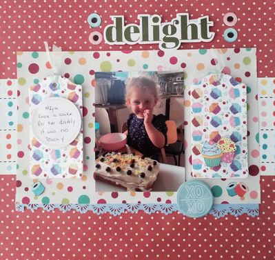 Countdown  to Christmas day 1: Tags and Circles
