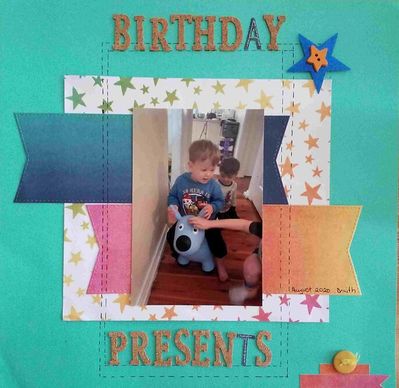 WEDNESDAY 12TH: Just like Grandma use to make " Everything Bagel Spice: Ingredients: Patterned Rarer, 1 photo, Big title, 1 x button, 1 ether Emblishments 
